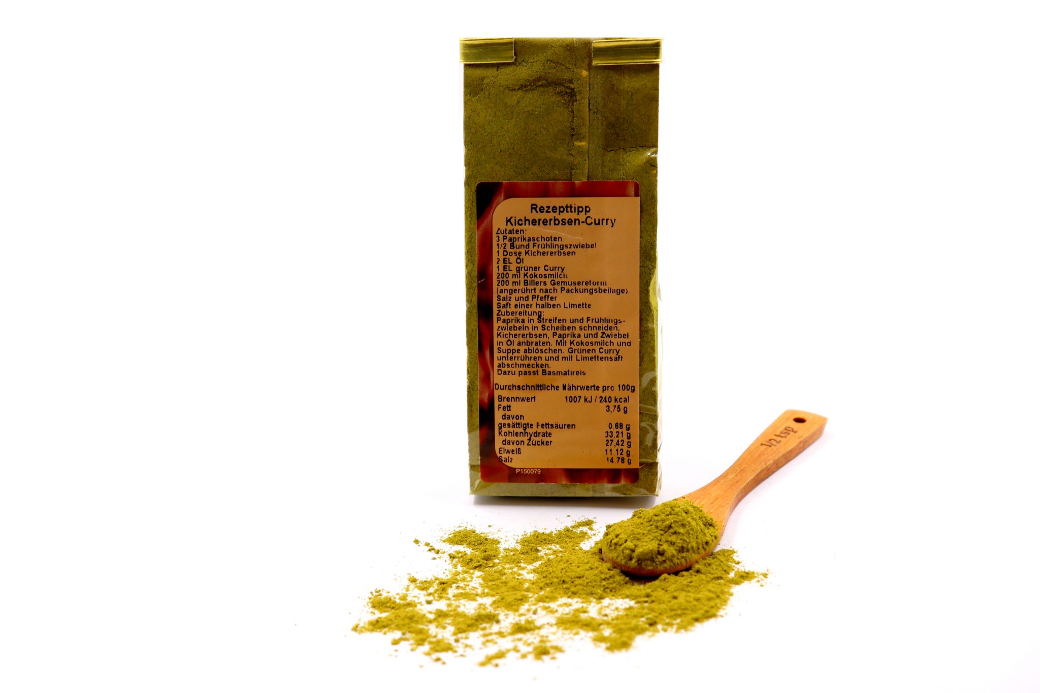 Curry grün, 70 g 1001 Basar